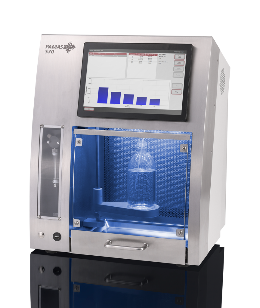 PAMAS S70 liquid particle counter from OptiCal Sciences